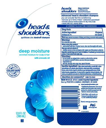 Head & Shoulders Deep Moisture Shampoo 12.8 fl oz - Pack of 1 - Buy Online on GoSupps.com