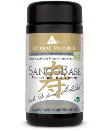 Biotikon SangoBase Pluver from Okinawa Dr. med. Michalzik 3 g Sango Sea Coral Powder Contains Calcium 600 mg | Magnesium 300 mg | Zinc 2 mg No Additives From BIOTIKON
