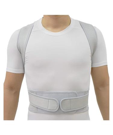 Adjustable Back Posture Corrector Brace Support Belt Spine Back Shoulder Lumbar Posture Correction and Men Black X-Large - Buy Online on GoSupps.com