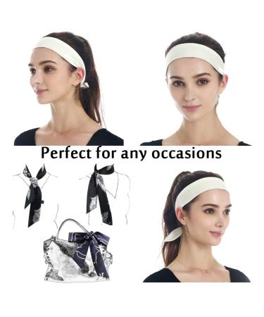 Alnorm Extra Large Satin Sleep Cap - Double Layer White | One Size for Ultimate Comfort - Buy Online on GoSupps.com
