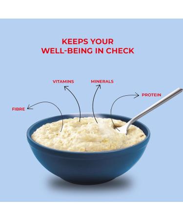 Quaker Oats So Simple Porridge Sachets - Weight Watchers Food - 2 Min. Ready Meals - Whole Grain Rolled Instant Oats - 60x27gm Single Serve Packs - Direct Mart - Buy Online on GoSupps.com