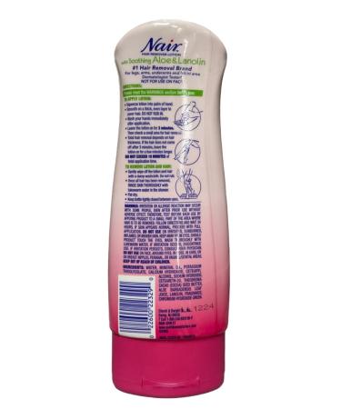 Nair Hair Remover Lotion for Legs & Body - Aloe & Lanolin 9 oz (Pack of 12) | Fast International Shipping - Buy Online on GoSupps.com