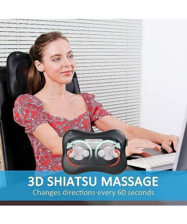 Cotsoco Shiatsu Back & Neck Massage Device | 3D Deep Tissue Heat Relief for Muscle Pain - Buy Online on GoSupps.com