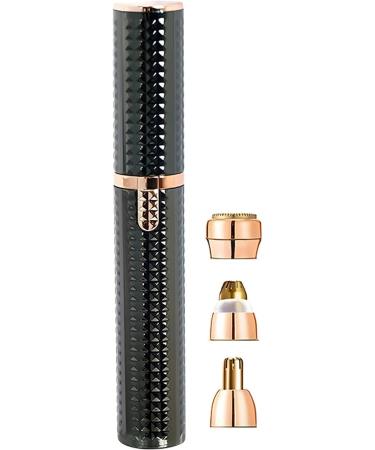 Nose hair trimmer for women precision trimmer for nose and ears painless compact and light waterproof battery operated skinfriendly ideal Black - Buy Online on GoSupps.com