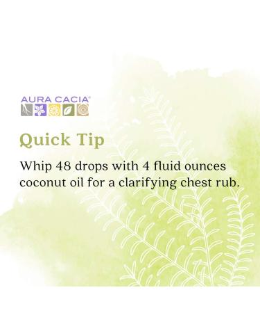 Aura Cacia Rosemary Essential Oil 60ml | Pure & GCMS Tested Cleansing Oil - Buy Online on GoSupps.com