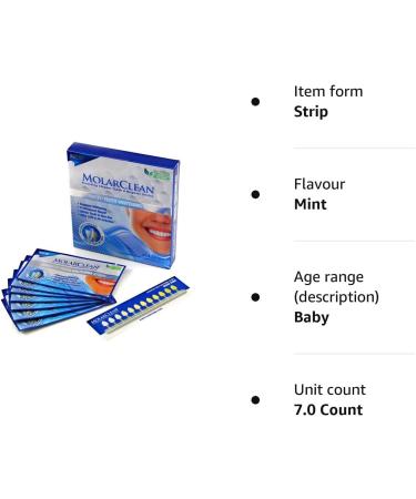 Molarclean Advanced Teeth Whitening Strips - Brighten Your Smile Safely - Buy Online on GoSupps.com