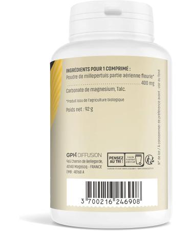 Herbs and Plants St. John's Wort Organic 200 Tablets 400 mg - Buy Online on GoSupps.com