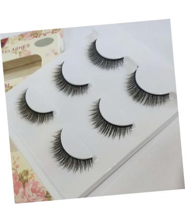 Beavorty 3 Pair false eyelash fake eyelash eyelashes Cross section 3d - Buy Online on GoSupps.com