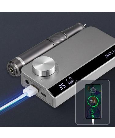 kawehiop Powerful Motor Electric Nail Drill For Efficient Nail Polishing With Accessory Rechargeable Nail Gel Polisher polar white - Buy Online on GoSupps.com