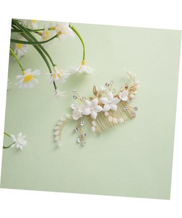 FOMIYES Bridal Headwear Hair Side Comb Women Hair Pin Hair Comb for Bride Comb Clips for Hair Bride Headpiece Hair Accessories for Women Metal Hair Comb Hair Comb Clips Bride Hairpin - Buy Online on GoSupps.com