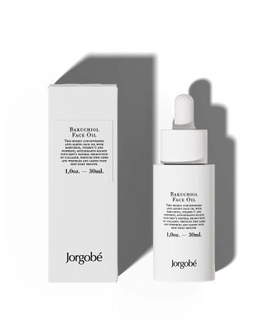 JorgOb Bakuchiol Rejuvenating - Anti-Aging Facial Oil - With Bakuchiol Vitamin C and Powerful Antioxidants - Reduces Fine Lines and Wrinkles - 30 ml