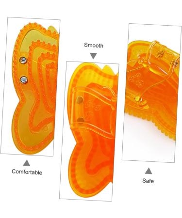 FRCOLOR Portable Gua Sha Brush For Body Scraping For Relaxation Fitness And Reduction 152x106cm Orange - Buy Online on GoSupps.com