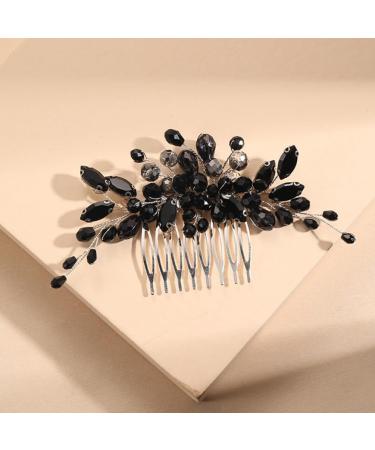 Beaupretty Hair Comb Decor Comb Crystal Women's Hair Wedding Hair Side Comb - Buy Online on GoSupps.com