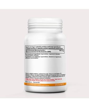 ALLBE NMN Capsules 500mg - Highest Potency Available - Premium Supplement - Cellular Health - Boost NAD+ Supports Longevity - 100% Pure NMN Supplement Canada - Fast Absorption - 30ct 30 count (Pack of 1) Nmn 15000 (500mg) - Buy Online on GoSupps.com