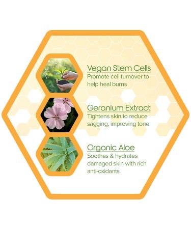 Organic Aloe Vera Gel with Manuka Honey & Vegan Stem Cells | 100% Pure, Fresh Aloe Plant - Sunburn Relief & Hair Treatment - Made in USA | 1 Gallon (128 Fl Oz) - Buy Online on GoSupps.com