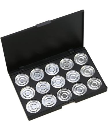 Beavorty 15 Travel Cosmetic Case Empty Eyeshadow Makeup Cases Empty Cosmetic Foundation Concealer Make up Kit - Buy Online on GoSupps.com