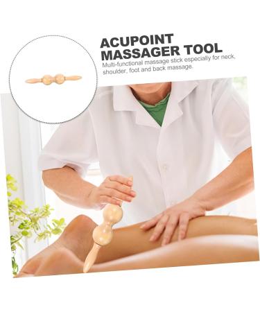 Buy Sosoport Meridian Massage Device - Manual Roller for Neck Back & Leg Relief - Acupuncture & Fascia Massage - 31x6cm - Buy Online on GoSupps.com