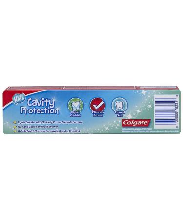 Colgate Kids Cavity Protection Toothpaste - Bubble Fruit Flavor, 4.6 Ounce, ADA-Accepted - Buy Online on GoSupps.com
