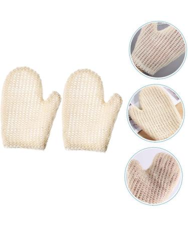 Buy Balacoo 8 Pcs Bath Gloves - Exfoliating Shower Scrubber & Cleaning Gloves for Whole Body Care | Korean Sisal Bath Ball Included - International Shipping Available - Buy Online on GoSupps.com