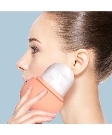 RoseFlower Ice Face Roller Face Roller Skin Care Tools Reusable Ice Mold for Face Ice Holder Face Leak-Proof Silicone Ice Mold for Helps Enhance Skin Elasticity Remove Fine Lines(Pink) #1 - Buy Online on GoSupps.com
