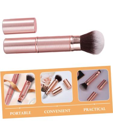 Beavorty Double-ended Makeup Brush Cosmetic Powder Brush Concealer Brush Makeup Blending Brush Makeup Sponge Powder Blush Brush Women Makeup Tool Rose Gold Travel Artificial Fiber Paint - Buy Online on GoSupps.com