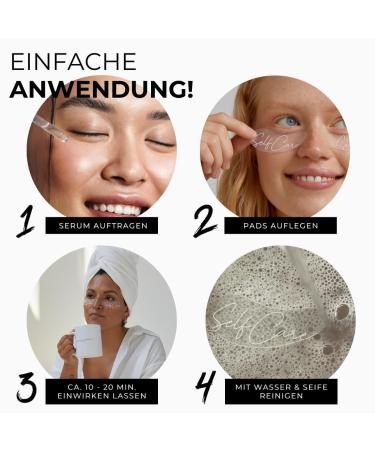 Reusable Eye Pads & 5ml Serum - Anti-Aging Puffiness & Wrinkle Reduction - Award Winner 2022 - 100% Medical Silicone - Made in Germany - Buy Online on GoSupps.com