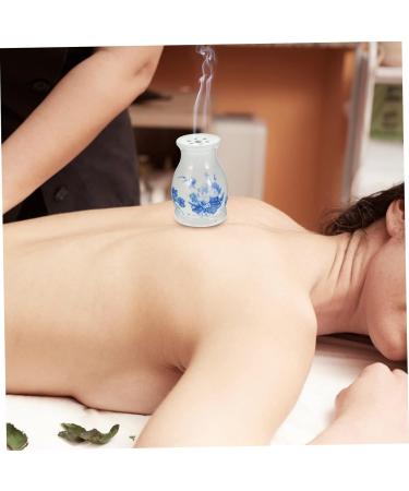 Buy Solustrie Moxibustion Cup Massager - Electrical MOXA Rod Burner Tool | Chinese Style Moxibustion Device - International Shipping Available - Buy Online on GoSupps.com