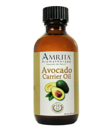 AMRITA Aromatherapy: Organic Avocado Oil -100% Natural Moisturizing Base Oil for Aromatherapy Massage Essential Oils & More- Size: Size: 1-Liter