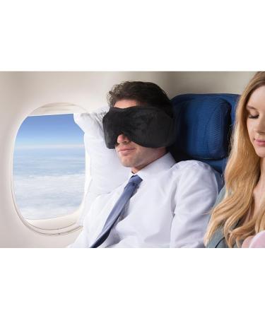 Total Sleep Mask System - Black | Get Better Sleep Anywhere - 1 Pack - Buy Online on GoSupps.com