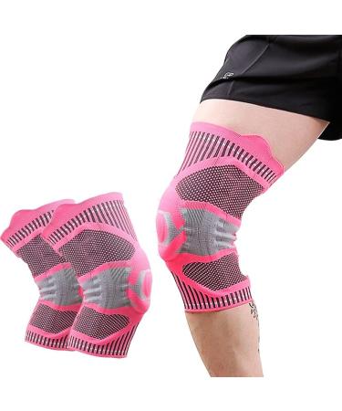 Knee Brace for WomenKnee Pads Joints Protector Support Knee Braces for Arthritis Compression Protection Sport Basketball Football Tennis Gym Workout (C : B S : X-Large) 996622 X-Large B