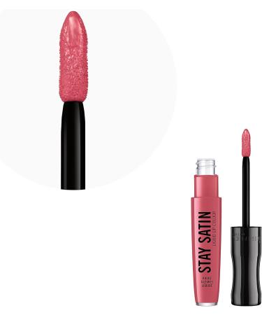 Rimmel London Stay Satin Liquid Lipstick Yuppie 5.5ml - Shade 130 Yuppie - Buy Online on GoSupps.com