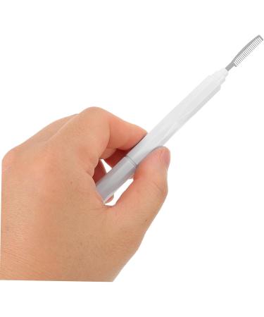 Gogogmee Beauty Tools Mascara Separator Eye Brow Brush Eyelash Comb Hair Combs Lash Brush Brow Brush Comb Eyebrow Comb Brow Comb and Brush Eyebrow Brush and Comb Eye Lash Comb Plastic White - Buy Online on GoSupps.com