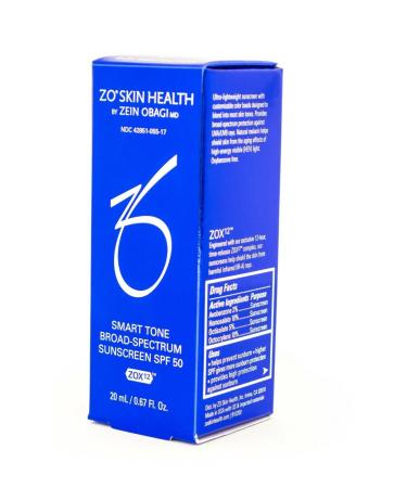 ZO Skin Health Smart Tone Broad-Spectrum Sunscreen SPF 50 Travel Size 0.67 Fl Oz