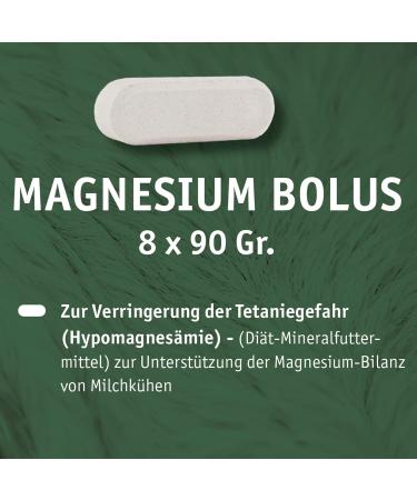Vetmarkt24 Bolus Magnesium - Value Pack of 8 for Dairy Cows | Supports Magnesium Balance | International Shipping - Buy Online on GoSupps.com