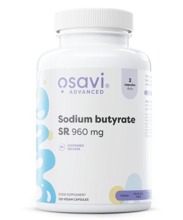 Osavi Sodium butyrate SR 960mg - 120 vegan capsules