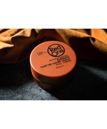 Red One Full Strength Hair Styling Wax with Argan Oil - Matt Finish 150ml Set of 2 for Ultimate Hold - International Shipping Available - Buy Online on GoSupps.com