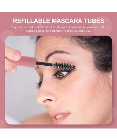 Beavorty 5pcs Mascara Tube Pink Containers Refillable Eyeliner Tube Premium Tubes Eyelash Liquid Bottle 10X1.5X1.5CM Pink - Buy Online on GoSupps.com