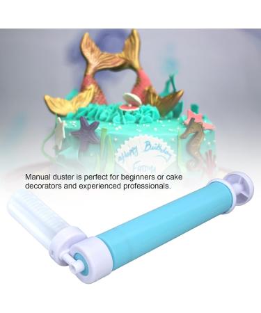 PENO Manual Cake Duster Exquisite Plastic Cake Sprayer for Baking (Blue) - Buy Online on GoSupps.com