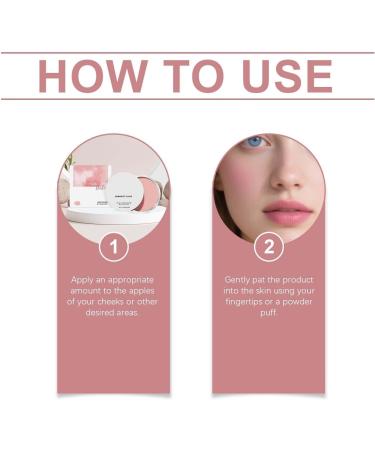 Cr me Blush Tulipe Romantique - clat Ros Naturel Hydratant Longue Dur e Convient Tous Les Tons De Peau Facile Appliquer Finition Fra che(2pcs) - Buy Online on GoSupps.com