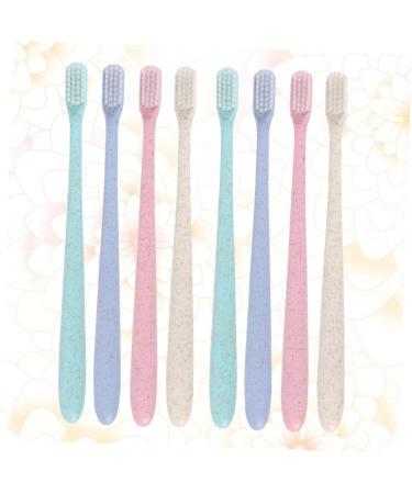 Minkissy Travel Toothbrush Set - 4 Boxes 8 Pieces - Portable Toothbrushes & Cases for On-the-Go Hygiene - Buy Online on GoSupps.com
