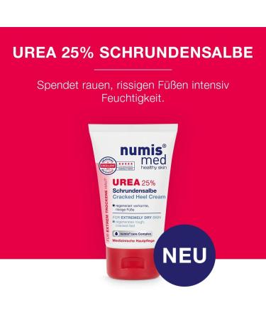 Numis Med Wirring Ointment 25% Urea - Vegan Foot Cream for Cracked Skin (2-Pack) - Silicones & Parabens Free - 100ml Calming Formula for Horny Feet - Buy Online on GoSupps.com