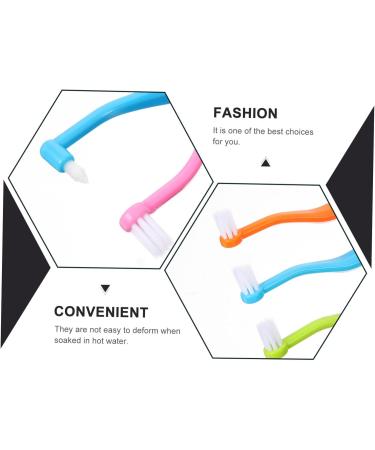 Buy BUIFULSIC 4-Piece Double-Headed Ergonomic Toothbrush Set - Travel-Friendly Manual Toothbrushes with Conical Interface | Best Quality & Comfort - Buy Online on GoSupps.com