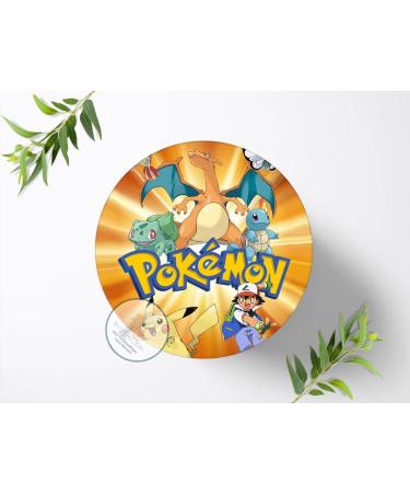 Pokemon Edible Cake Image - Birthday Cake Decorations | 20cm Sugar Picture | Cute Rabbit Motif - Buy Online on GoSupps.com
