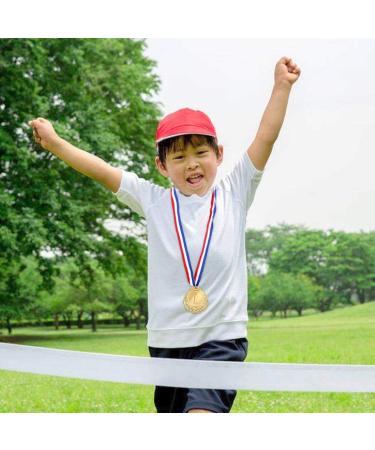 Swpeet Metal Olympic Style Gold, Silver, Bronze Award Medals with Ribbon - Great for Kids Events, Office Games - 1st 2nd 3rd Place - Buy Online on GoSupps.com