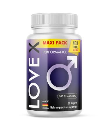 Love X Convient aux hommes - avec L-arginine L-citrulline maca - Contenu : 60 g lules