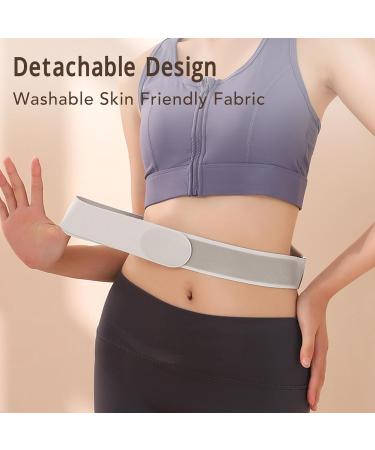 Multifunctional Vibration Heat Massage Device - Infrared Therapy for Waist & Belly - Adjustable Size - Rose Gold - Buy Online on GoSupps.com