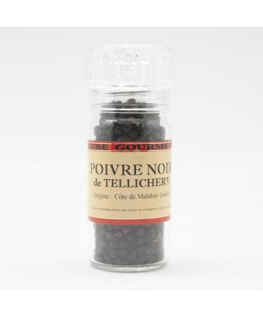 Aube-Gourmet Tellichery Black Pepper 90ml 45g Refillable Mill - Buy Online on GoSupps.com