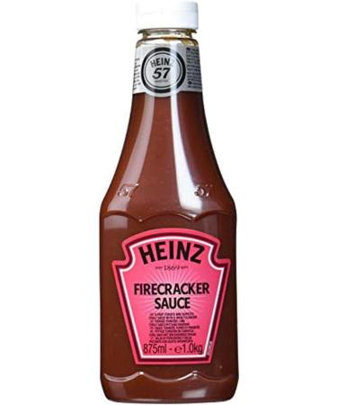 Heinz Fire Cracker Sauce 875ml Perfect for pizza meat hot dogs chicken wings ribs nachos - Buy Online on GoSupps.com