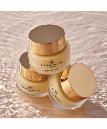 HERAVALDI INNOCENCE Face Cream Antiaging moisturizer with wild rose & immortelle oil Collagen night cream for women Moisturizing & brightening skin care Antiwrinkle - Buy Online on GoSupps.com