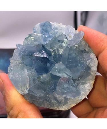 Crystal Natural Crystal Original Stone Celestite kyanite Blue Crystal Cave Ornament Shape Following Minerals - Buy Online on GoSupps.com
